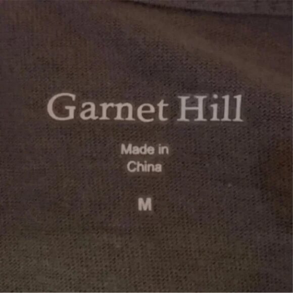 Garnet Hill Cap Sleeve Sequined Gray Cocktail Party Top Size Medium - Picture 6 of 7